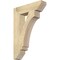 Ekena Millwork Imperial Slat Rough Sawn Bracket, Douglas Fir, 6"W x 26"D x 38"H BKT06X26X38IMP06RDF - alternate 1